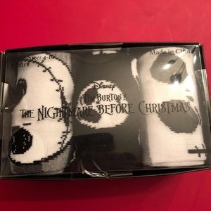 The Nightmare Before Christmas Jack 3 pack socks